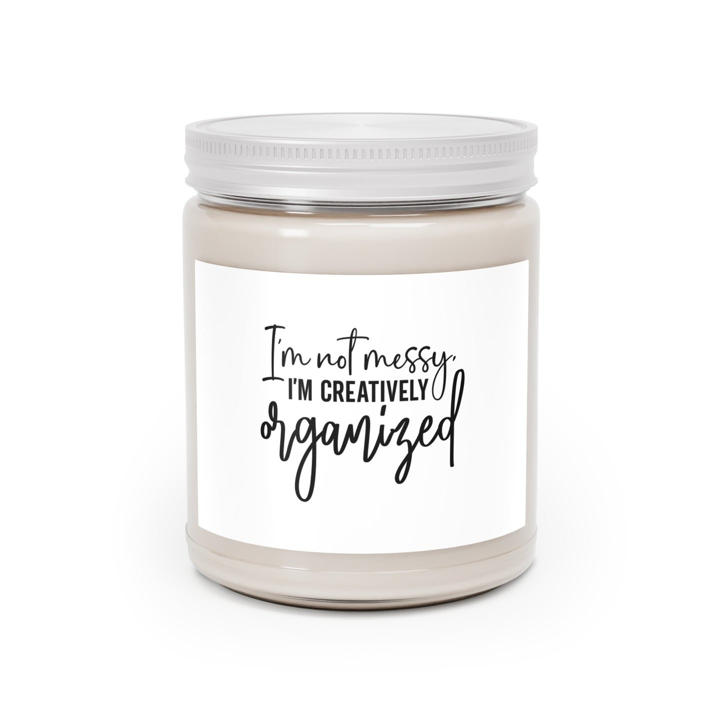 I'm Not Messy Scented Candles, 9oz