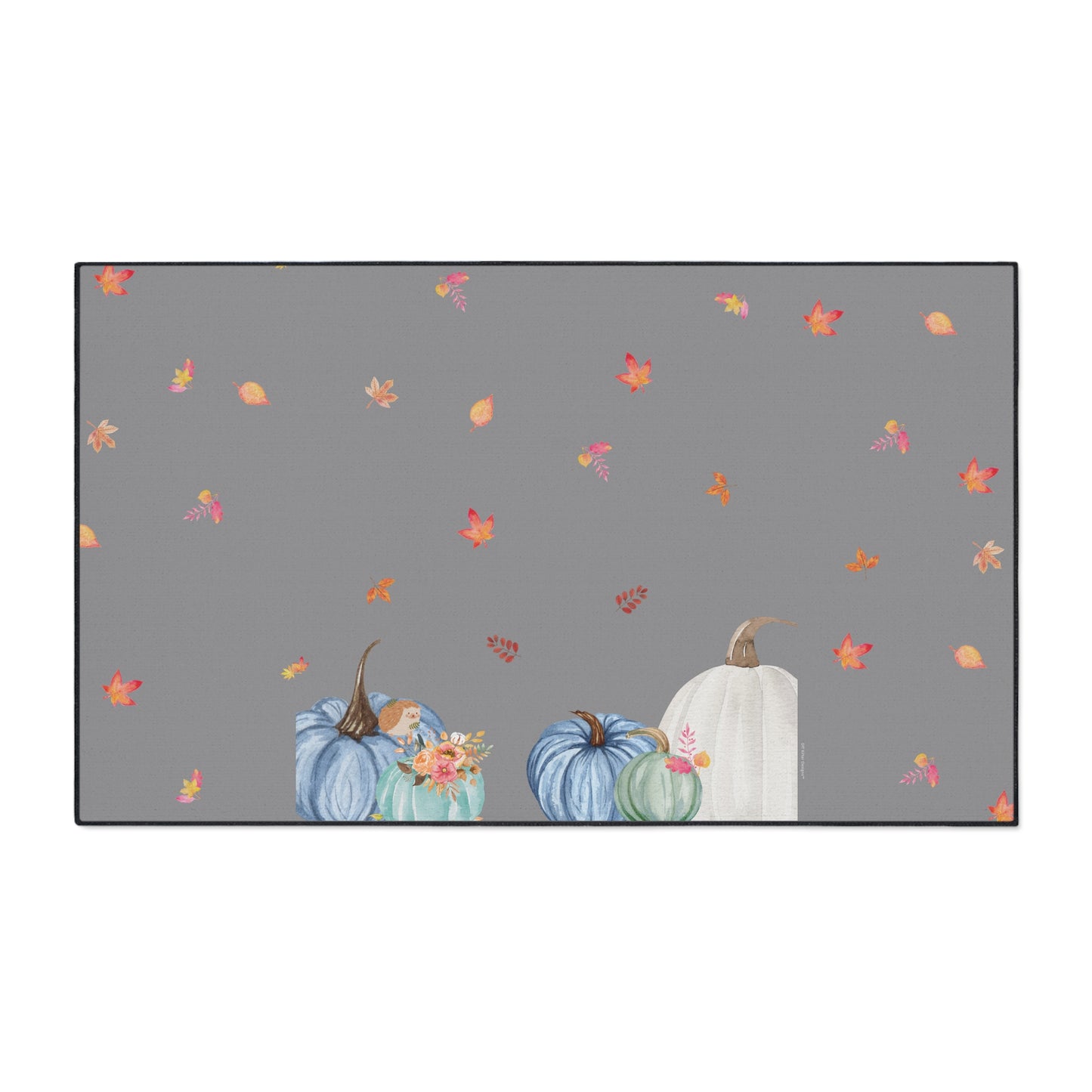 Pumpkin Heavy Duty Floor Mat | Durable Fall-Themed Entryway Decor