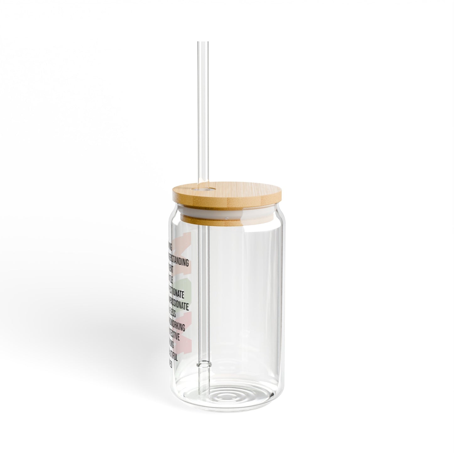 Mom Is ...Sipper Glass, 16oz
