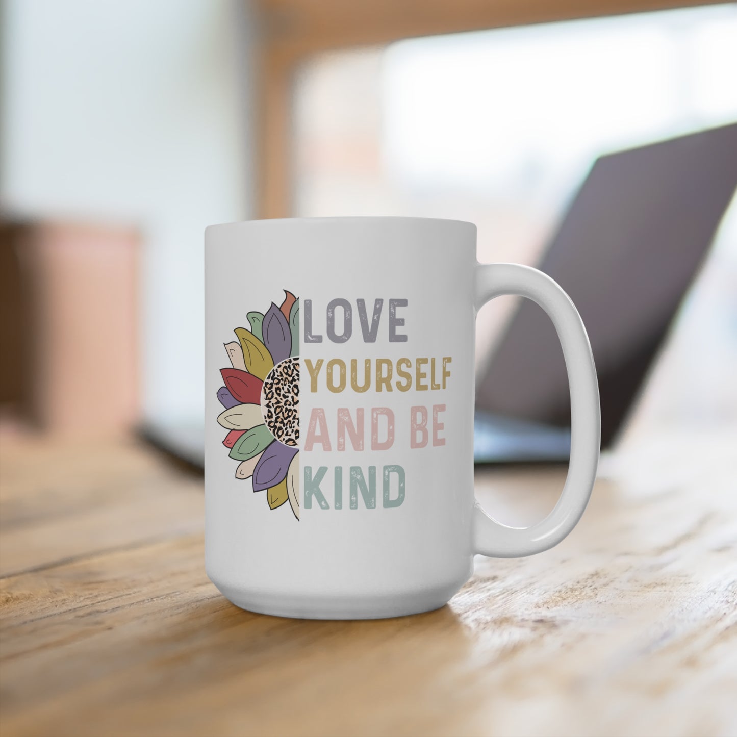 Love Yourself & Be Kind Mug 15oz