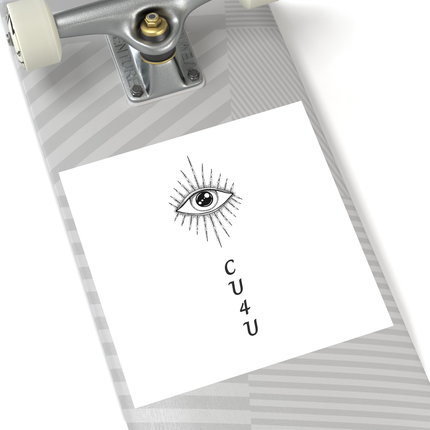 I see you for you Square Stickers, Indoor\Outdoor