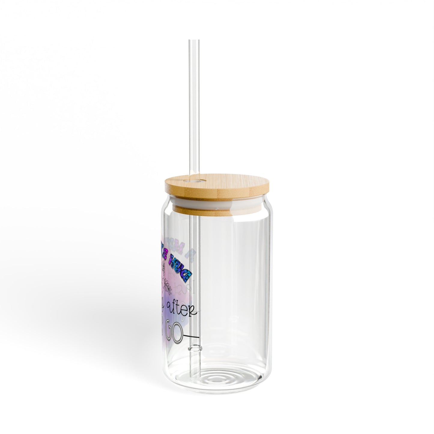 A Mothers Hug Sipper Glass, 16oz