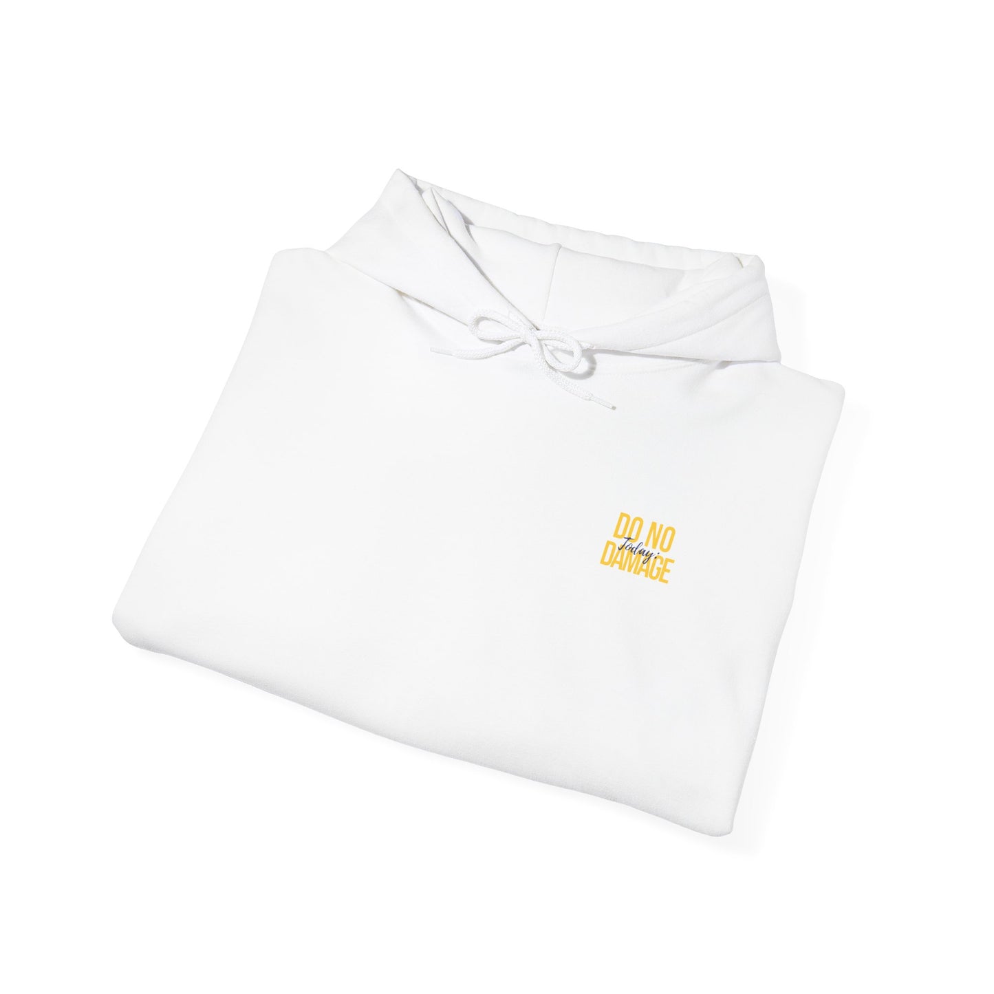 Today: Do no damage Unisex Heavy Blend™ Hooded Sweatshirt