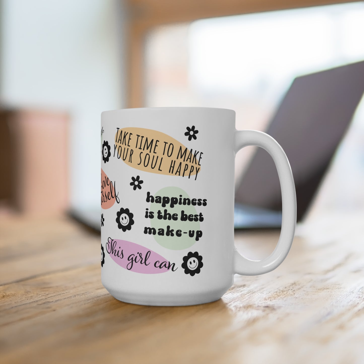 Positive Mental Health Affirmation Mug 15oz