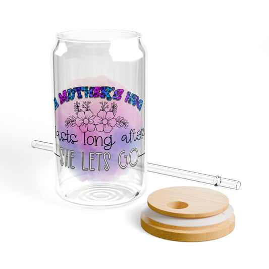 A Mothers Hug Sipper Glass, 16oz