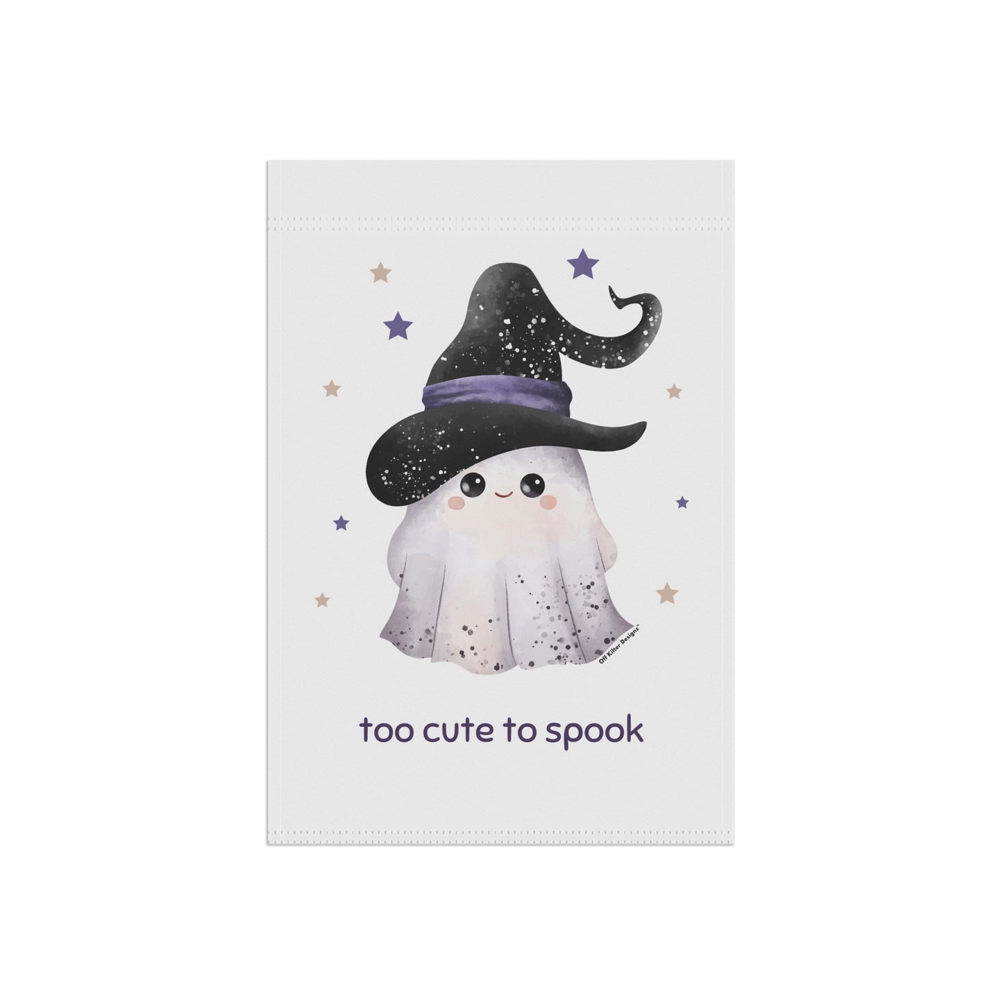 Too Cute to Spook Garden & House Banner | Fun Halloween Outdoor Decor