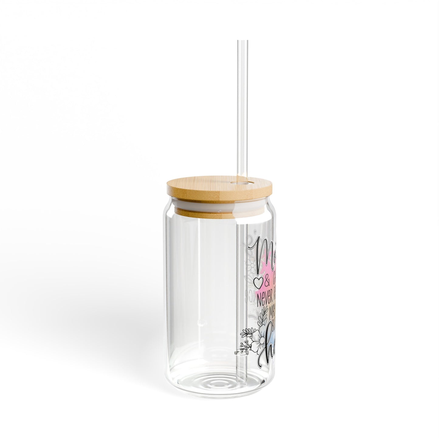 Mothers and Children Sipper Glass, 16oz