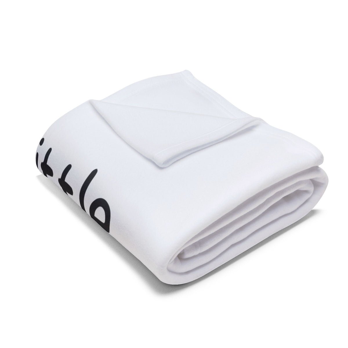 Santa's Little Helper Arctic Fleece Blanket | Cozy Holiday-Themed Throw Blanket