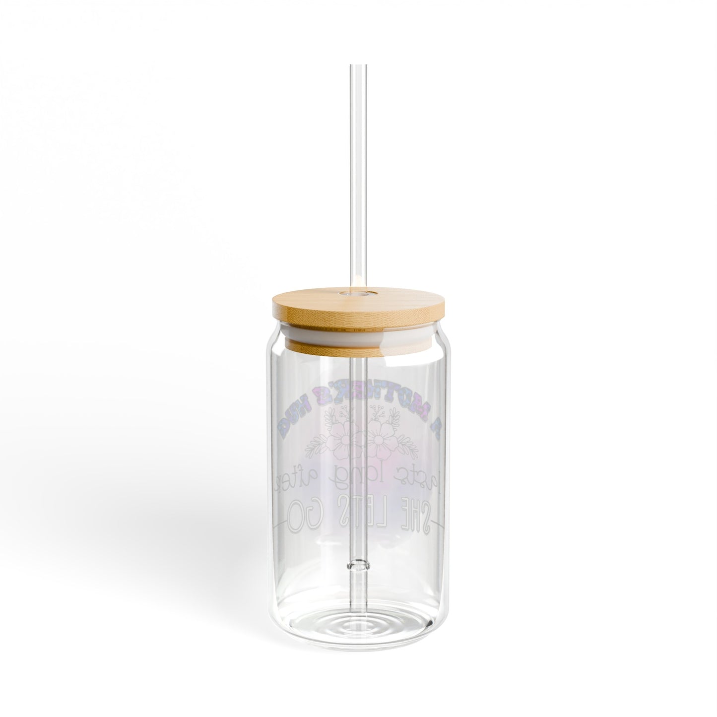 A Mothers Hug Sipper Glass, 16oz