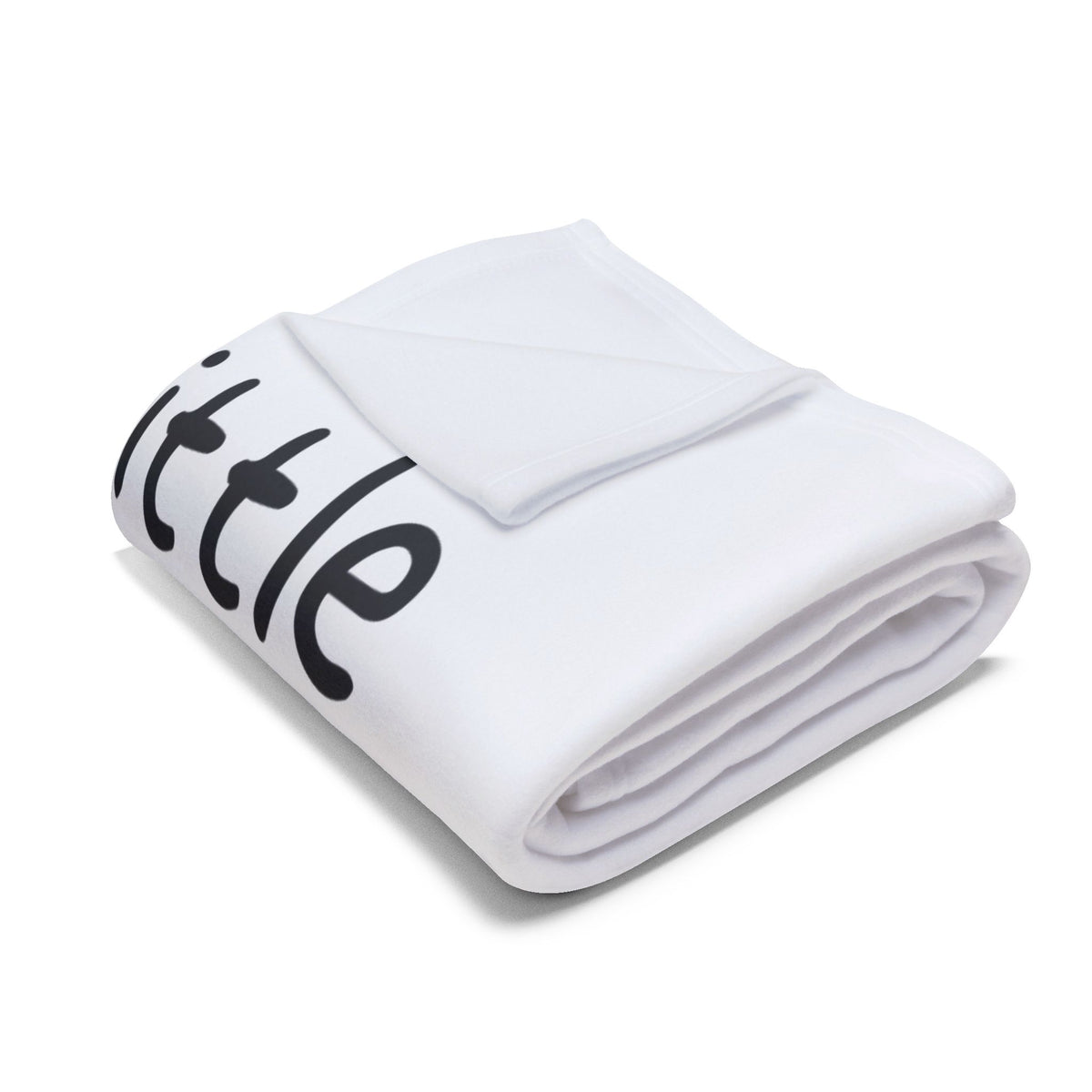 Santa's Little Helper Arctic Fleece Blanket | Cozy Holiday-Themed Throw Blanket