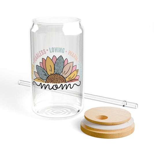 Mom Sipper Glass, 16oz