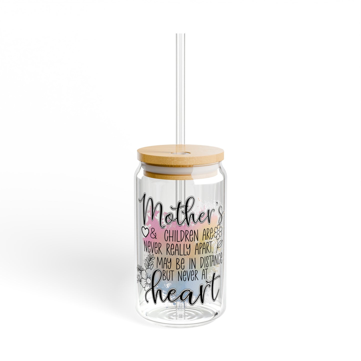 Mothers and Children Sipper Glass, 16oz