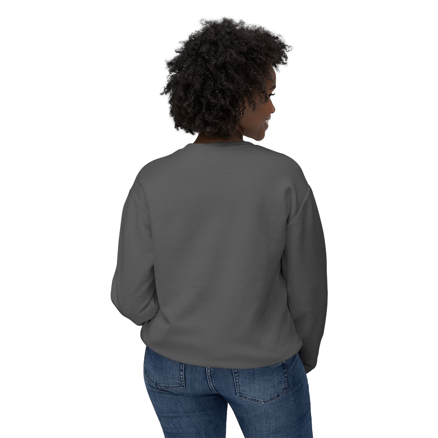 Peace Love Go vibe yourself Unisex Lightweight Crewneck Sweatshirt