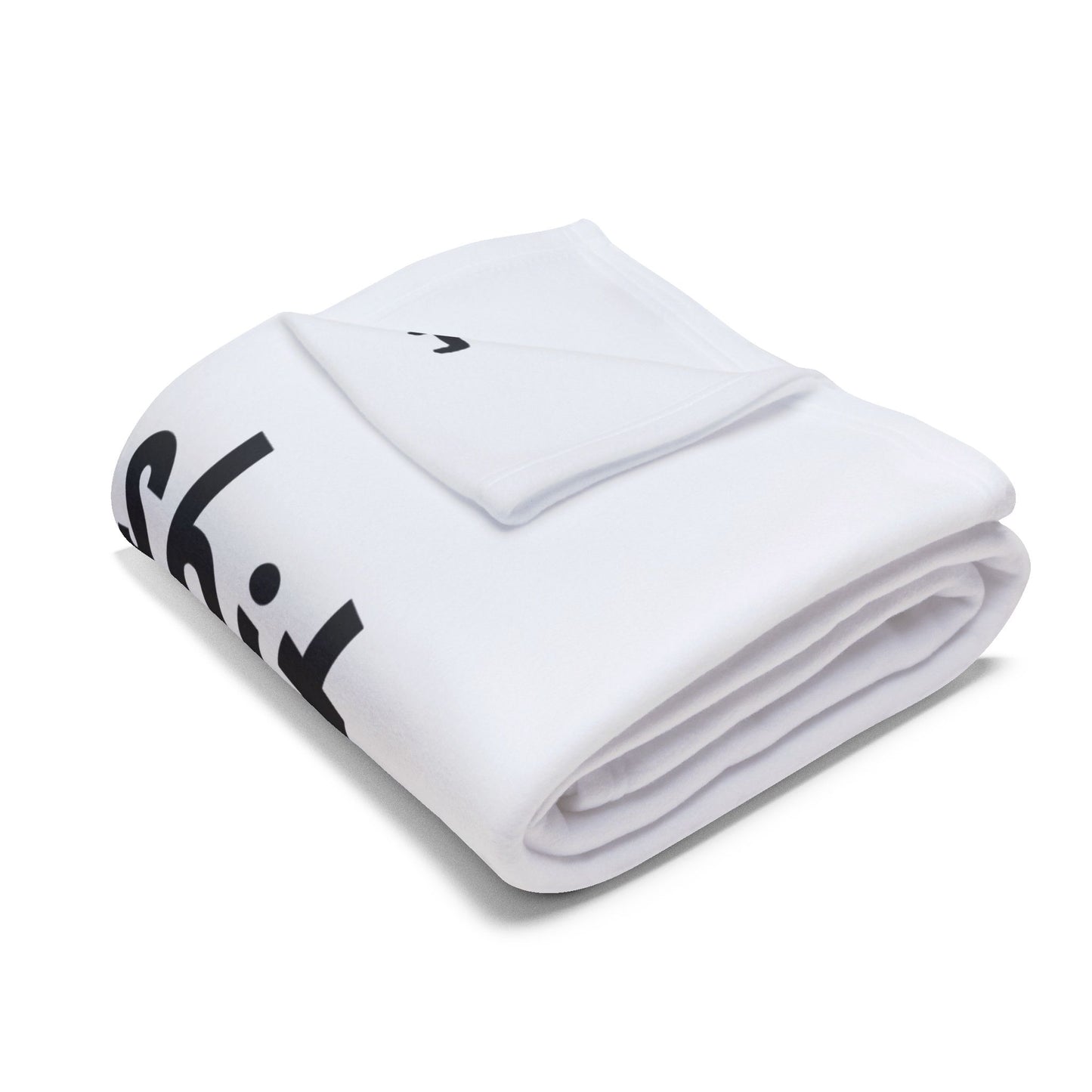 Inhale the good shit, exhale the bullshit! Arctic Fleece Blanket | Cozy Throw Blanket