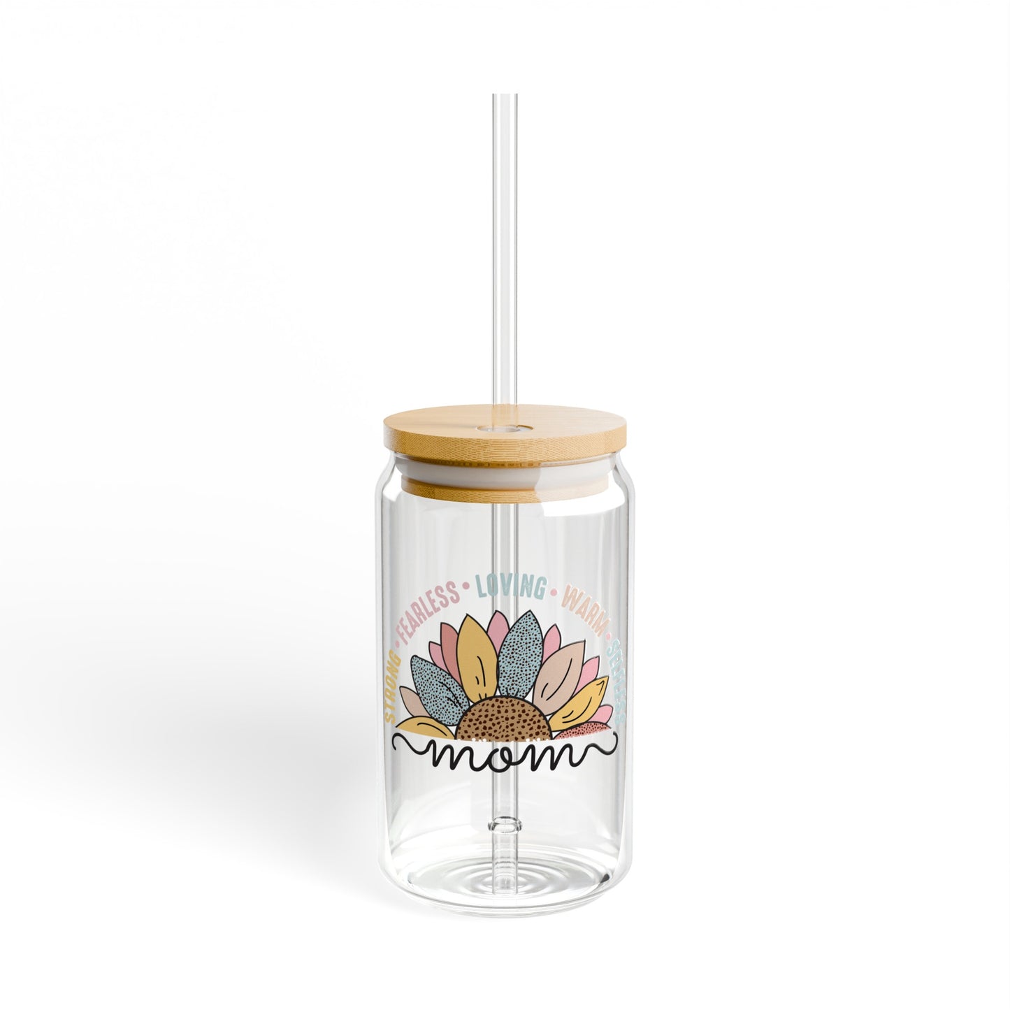 Mom Sipper Glass, 16oz