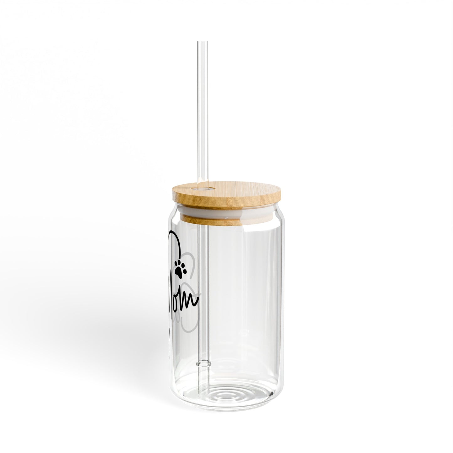 Cat Mom of Sipper Glass, 16oz