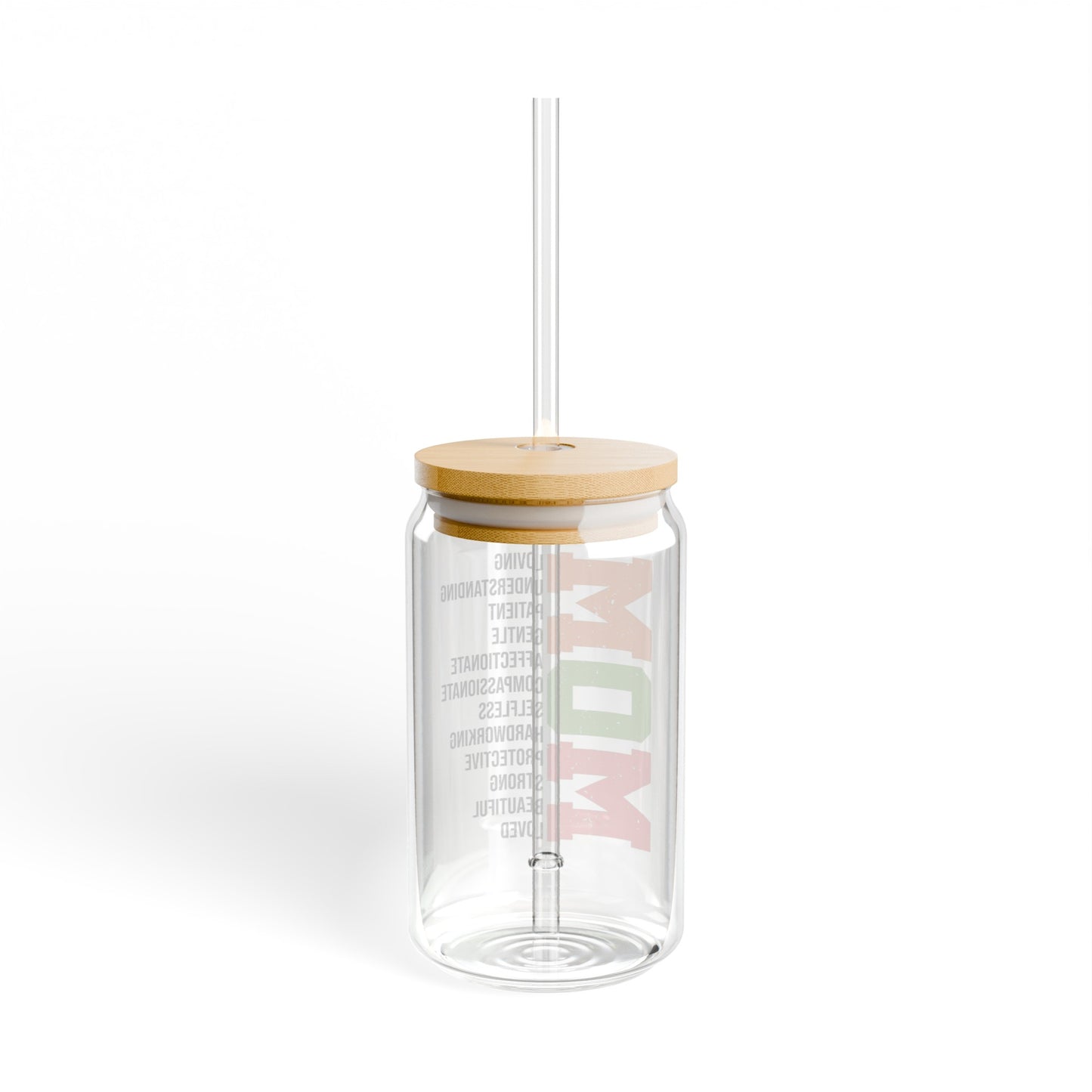 Mom Is ...Sipper Glass, 16oz
