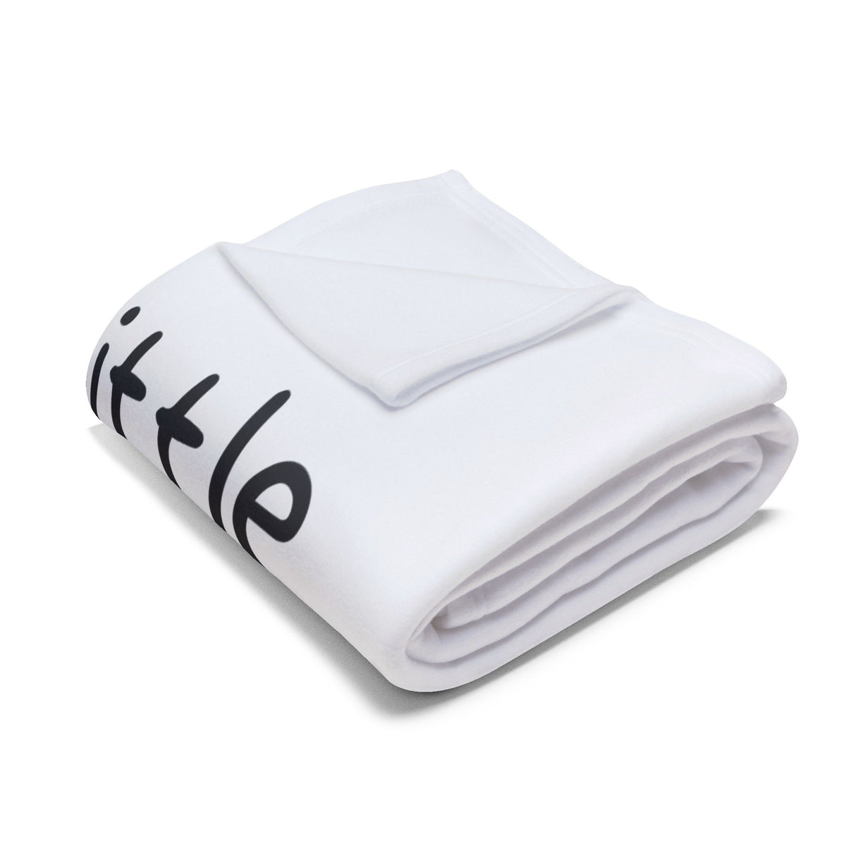 Santa's Little Helper Arctic Fleece Blanket | Cozy Holiday-Themed Throw Blanket