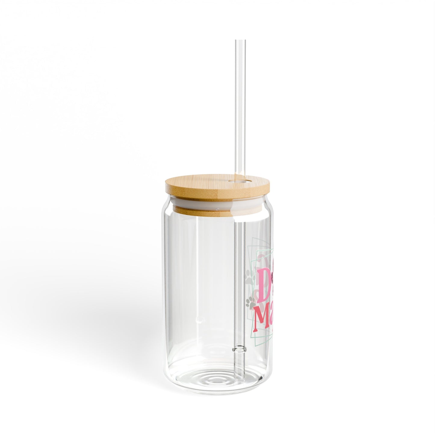 Dog Mama Sipper Glass, 16oz